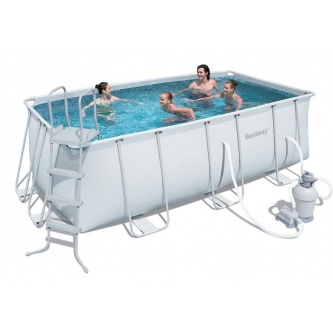 Каркасный прямоугольный бассейн Bestway 56456 BW