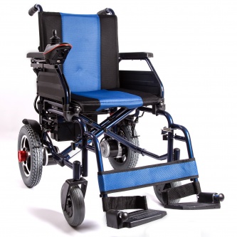 Кресло-коляска с электроприводом Ortonica Pulse 110 PP синее
