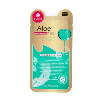 ����� ��� ���� � ���������� ���� US Medica Aloe Mask (�������� 10 ��)