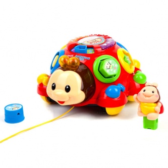 Каталка с веревочкой VTech Говорящий жук