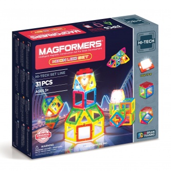 ��������� ����������� Magformers Neon Led Set