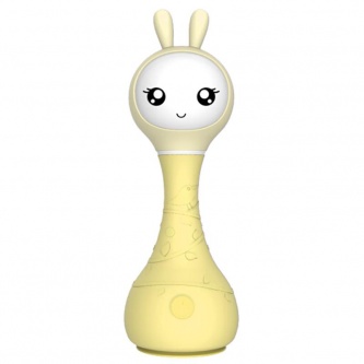 Интерактивная музыкальная игрушка Alilo Зайка R1 желтая