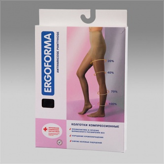 Колготки компрессионные Ergoforma 112 телесные