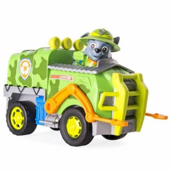 Игровой набор Paw Patrol Щенячий патруль Рокки с машинкой