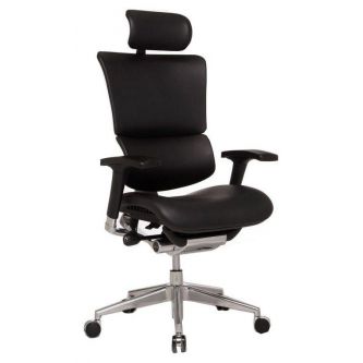 Кресло ортопедическое с подголовником Falto Expert Sail Leather
