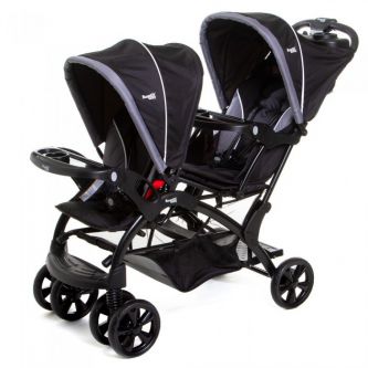 Детская коляска для двойни Ramili Baby Twin ST