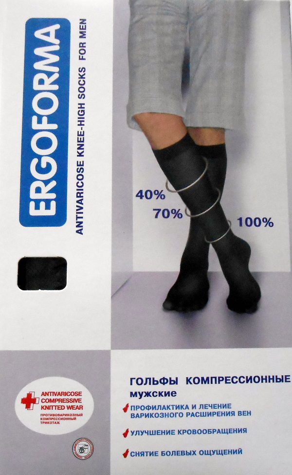 Мужские компрессионные гольфы Орто 305