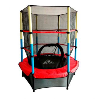 Батут с защитной сеткой DFC Jump Kids 55