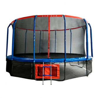 Батут с защитной сеткой DFC Jump Basket 14FT-JBSK-B