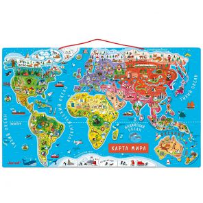 Пазлы Janod Карта мира