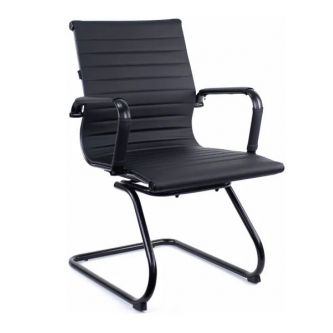 Кресло для посетителей Everprof Leo Black CF