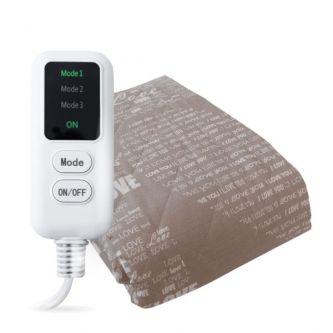 Электропростынь EcoSapiens Linen S279 квадраты