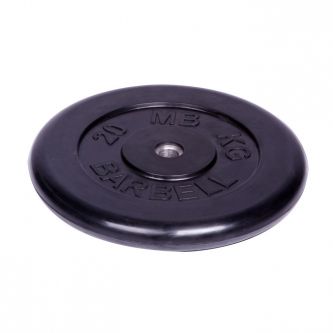 Диск для штанги обрезиненный MB Barbell MB-PltB26-20