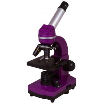 Микроскоп монокулярный Bresser Junior Biolux SEL 40–1600x фиолетовый