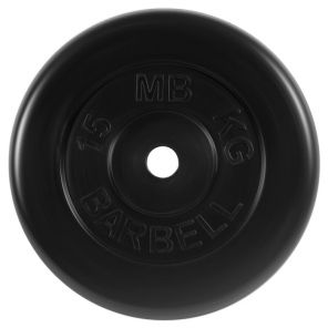 Диск для штанги MB Barbell 15 кг диаметр 31 мм