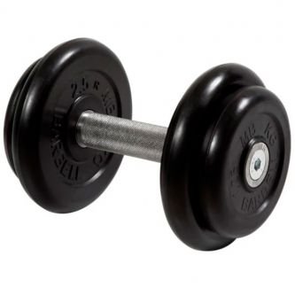Гантель с вращающейся ручкой MB Barbell 8.5 кг неразборная