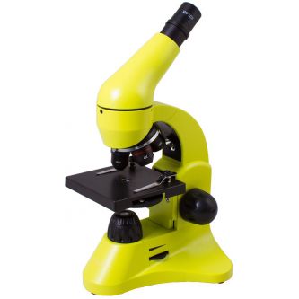 Микроскоп учебный Levenhuk Rainbow 50L Lime