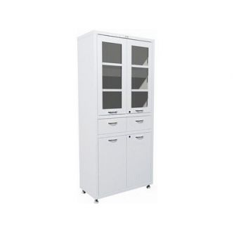 Шкаф медицинский двустворчатый Hilfe MД 2 1780 R-1