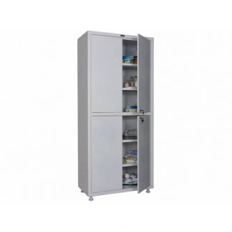 Шкаф медицинский двустворчатый Hilfe MД 2 1780/SS