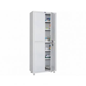 Шкаф медицинский двустворчатый Hilfe MД 2 1670/SS