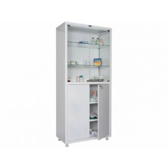 Шкаф медицинский двустворчатый Hilfe MД 2 1780/SG