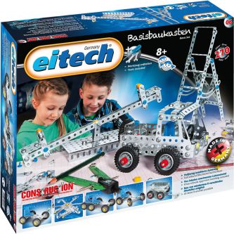 Металлический конструктор EiTech Грузовик 270 деталей