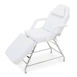 Стол-кушетка Мед-Мос FIX-1B белый +стул MA01 белый