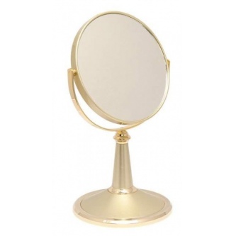 Настольное косметическое зеркало Weisen 53278 Gold