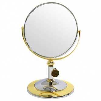 Косметическое зеркало Weisen 53853 Silver-Gold