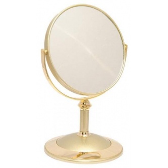 Настольное косметическое зеркало Weisen 53848 Gold