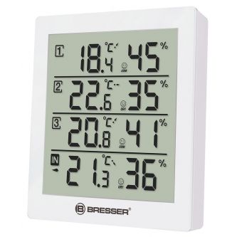 Погодная станция для дома Bresser Temeo Hygro Quadro белая
