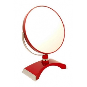 Настольное косметическое зеркало Weisen 53260 Red