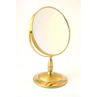 Настольное косметическое зеркало Weisen 53286 Gold