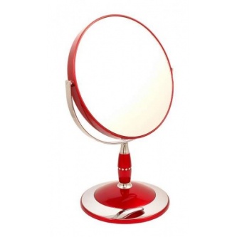 Настольное косметическое зеркало Weisen 53288 Red