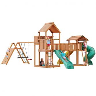 Детский игровой комплекс New Sunrise Jungle Palace Делюкс JB17
