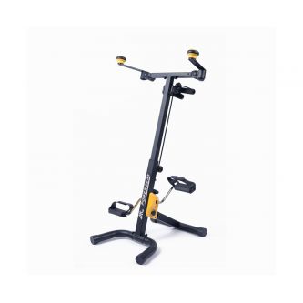 Велотренажер двойной DFC B810Y dual bike жёлтый