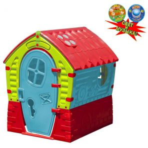 Игровые домики и палатки PalPlay Лилипут 681 голубой/зеленый/красный
