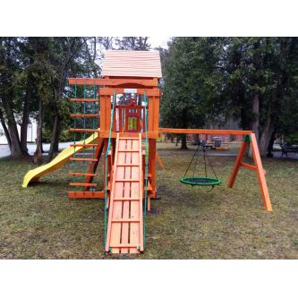 Детская площадка IgraGrad Premium Пиратский дом (дерево)
