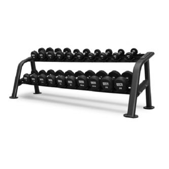 Набор обрезиненных гантелей Bronze Gym BGDBR025-250