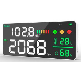 Анализатор воздуха с шумомером Levenhuk Wezzer Air PRO CN20