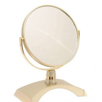 Зеркало настольное косметическое Weisen 53262 Gold