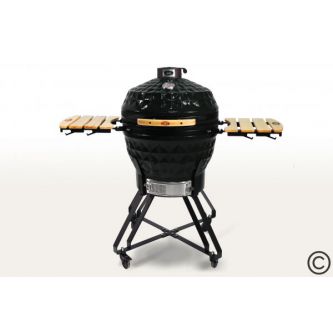 Керамический гриль-барбекю Start Grill 24 дюйма (черный) (61 см)