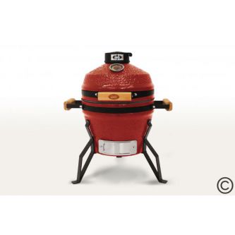 Керамический гриль-барбекю Start Grill 13 дюймов (красный) (33 см)