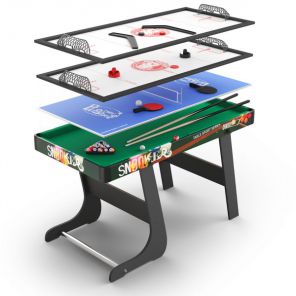 Игровой стол UNIX Line 4 в 1 (125х63 cм)