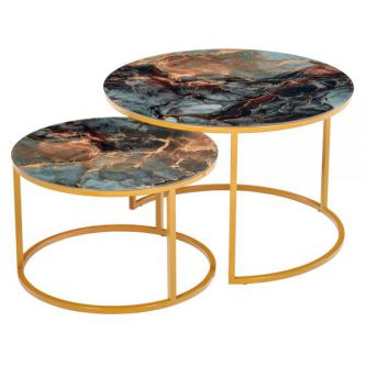 Набор кофейных столиков Bradex Home Tango космический
