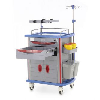 Тележка медицинская Мед-Мос ЕТ750-02 ТМ-002АН-00