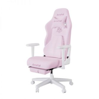 Кресло игровое компьютерное Autofull серия C3, AF083PB, с поддержкой для ног, розовый