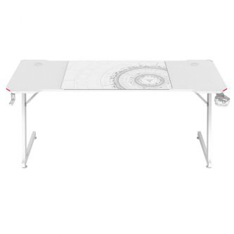 Стол компьютерный ZONE 51 TRINE 160 RGB White