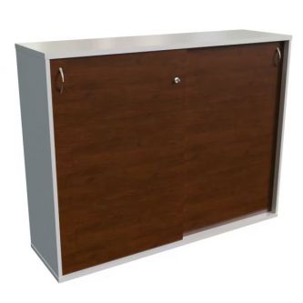 Шкаф-купе с топом и замком Multi-Office Steel 100х43х113 (каркас белый)