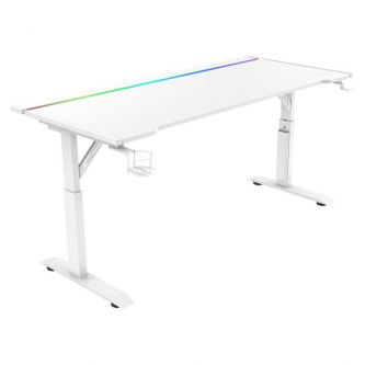 Стол компьютерный ZONE 51 RUNWAY 160 White
